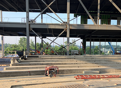 Concrete Auditorium Steating